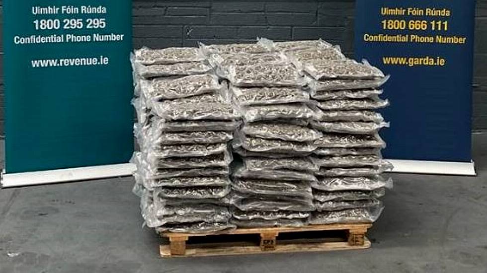 Two Arrested After Cannabis Worth €2.1M Seized