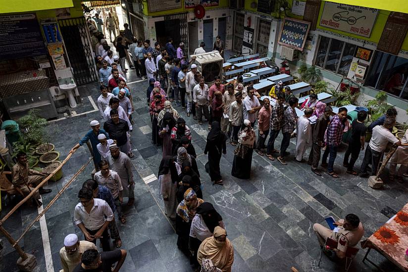 Millions Vote In Indian Election With Narendra Modi Chasing Third Term