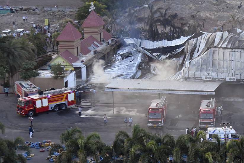 Four Children Among At Least 27 Dead In Fire At Amusement Park In Western India