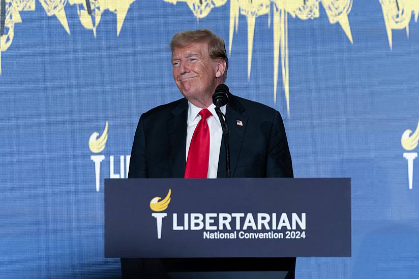 Donald Trump Confronts Repeated Booing During Libertarian Convention Speech