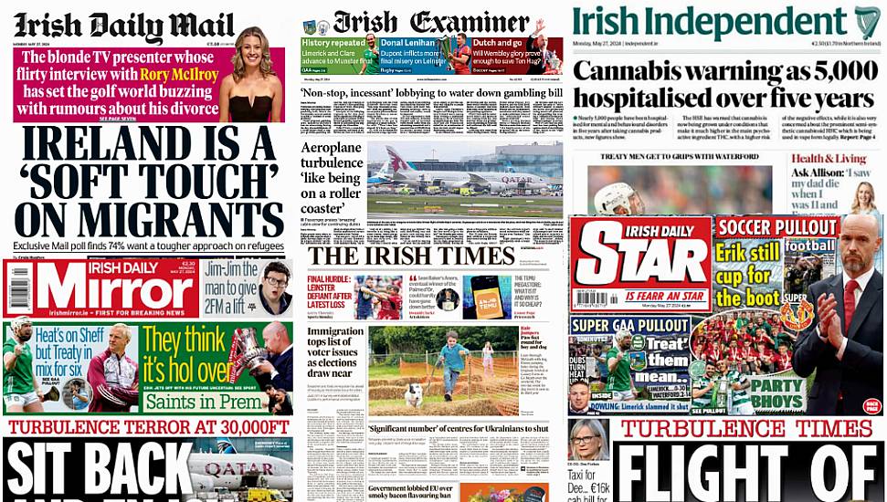 What The Papers Say: Monday's Front Pages