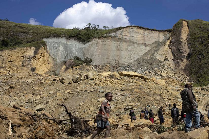 Fears Rise Of Second Landslide And Disease At Site Of Papua New Guinea Disaster