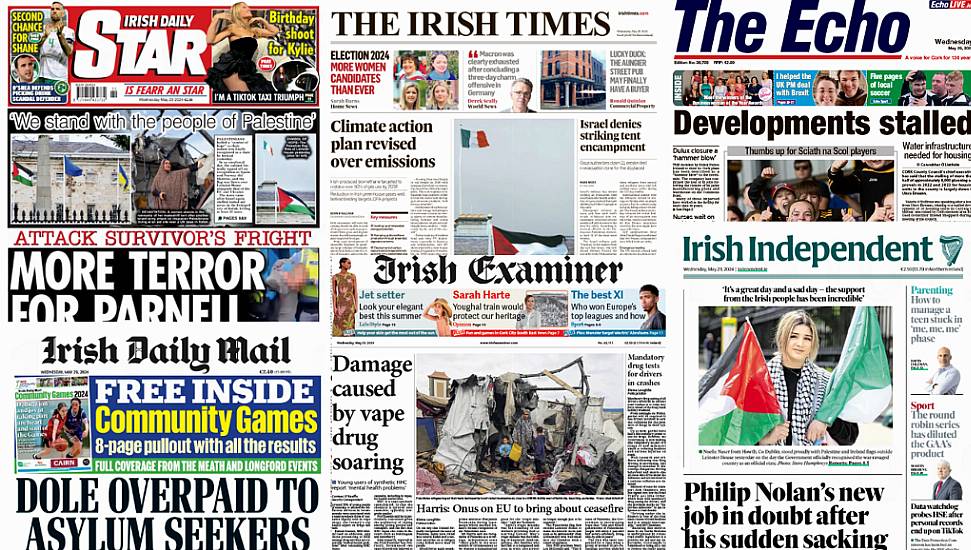 What The Papers Say: Wednesday's Front Pages