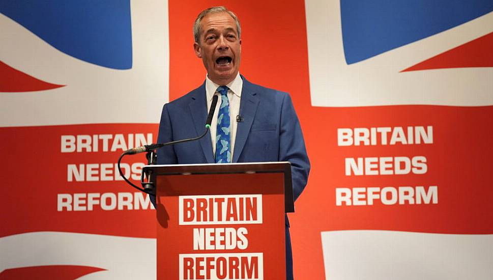 Nigel Farage Enters Election Race As He Takes Over As Leader Of Reform Uk