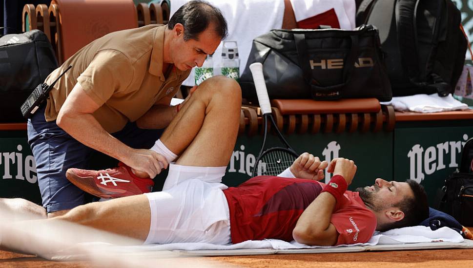 Novak Djokovic Forced To Withdraw From French Open With Knee Injury