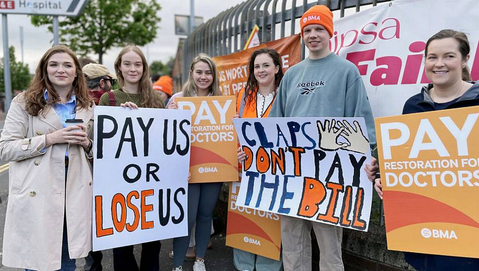 Junior Doctors In Northern Ireland Stage 48-Hour Strike