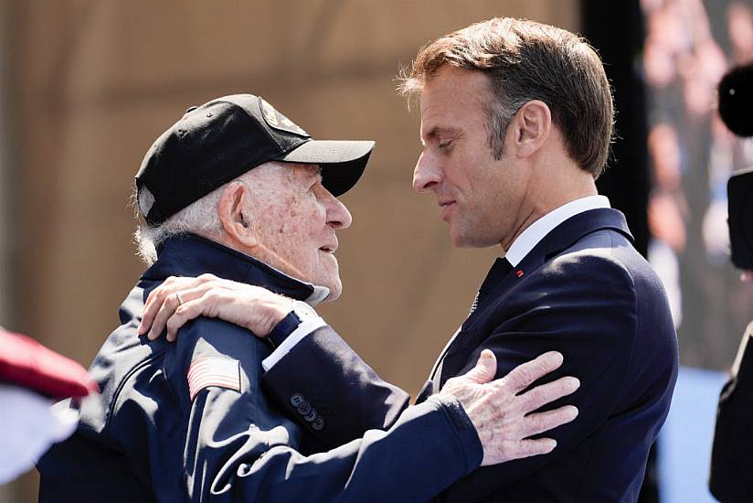 11 Us Veterans Given Legion Of Honour By French President On D-Day Anniversary