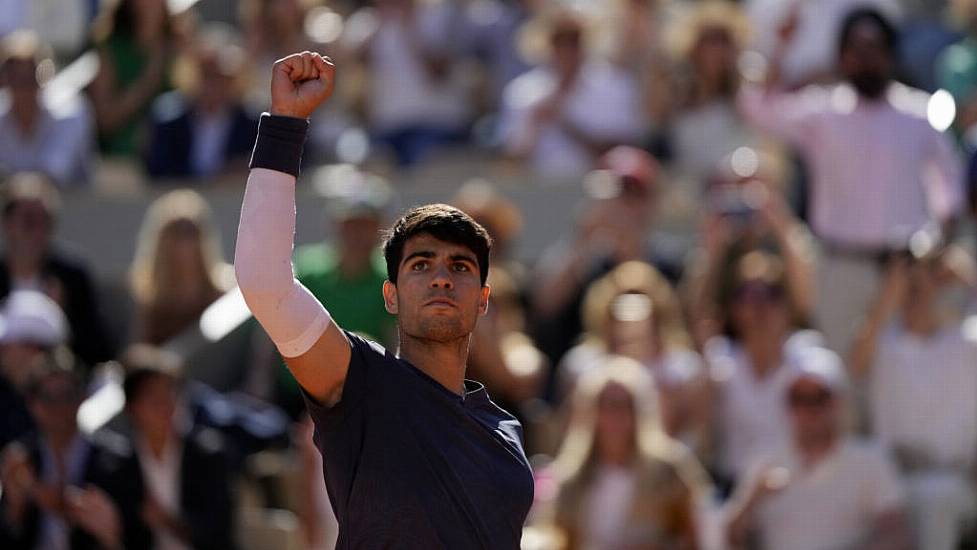 Carlos Alcaraz Reaches First French Open Final After Defeating Jannik Sinner