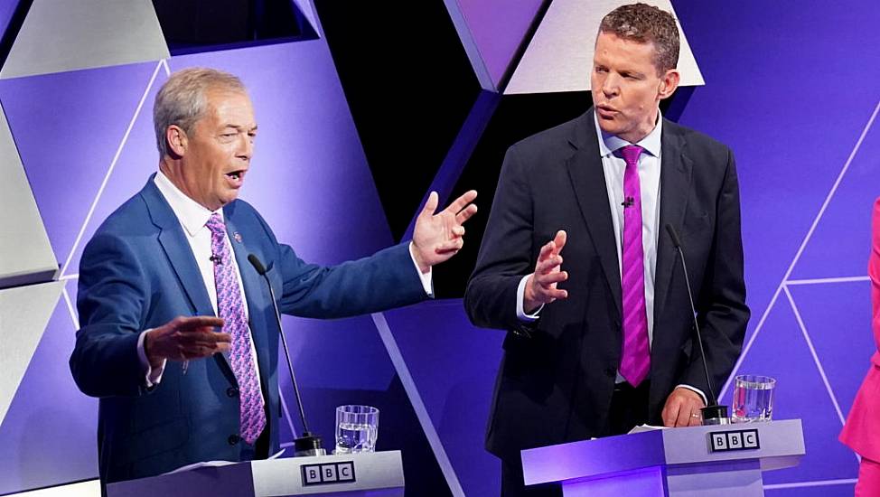 Nigel Farage Won Seven-Party Bbc Debate, According To Viewer Poll