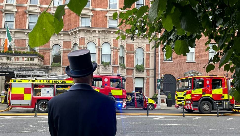 Firefighters Bring Fire At Dublin’s Famous Shelbourne Hotel Under Control