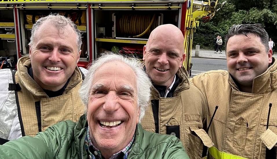 Happy Days Star Henry Winkler Thanks Dublin Firefighters After Blaze At Shelbourne Hotel