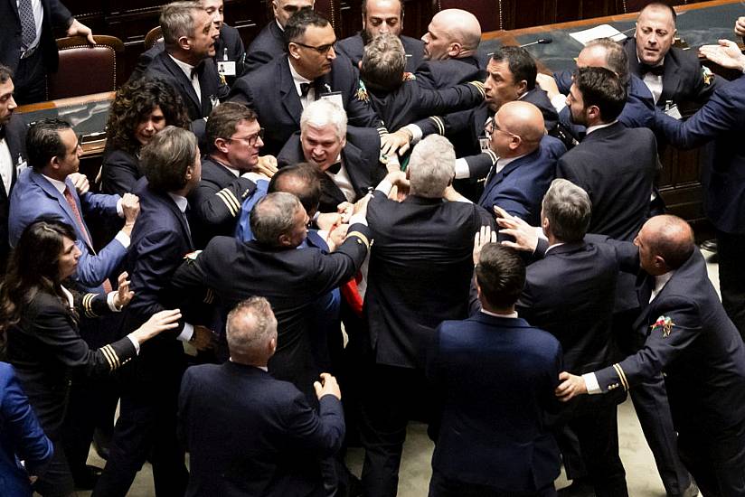 Fight Erupts In Italian Parliament Amid Tension Over Expanding Regional Autonomy