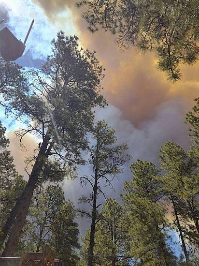 Wildfire Damages Structures In New Mexican Village After Residents Flee