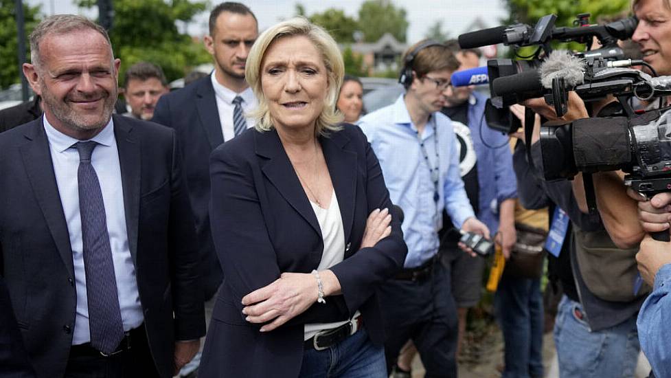 French Far-Right In Strong Position After First Round Of Voting In Election