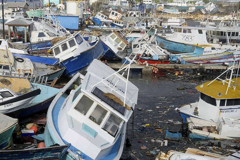 Hurricane Beryl Rips Through Open Waters After Devastating Southeast Caribbean