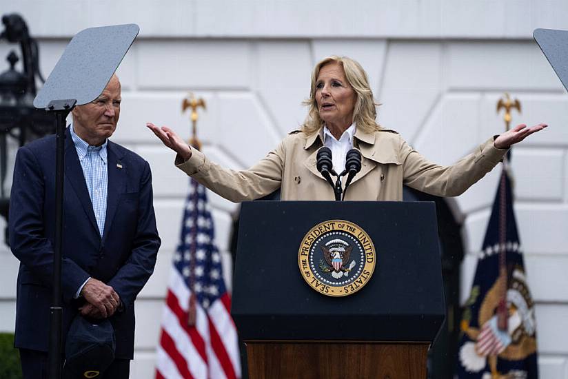 Jill Biden Says She’s ‘All In’ On Biden’s Re-Election