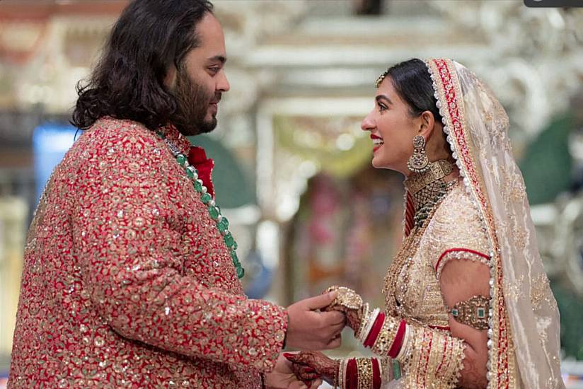 Son Of Asia’s Richest Man Ties Knot In Year’s Most Extravagant Wedding