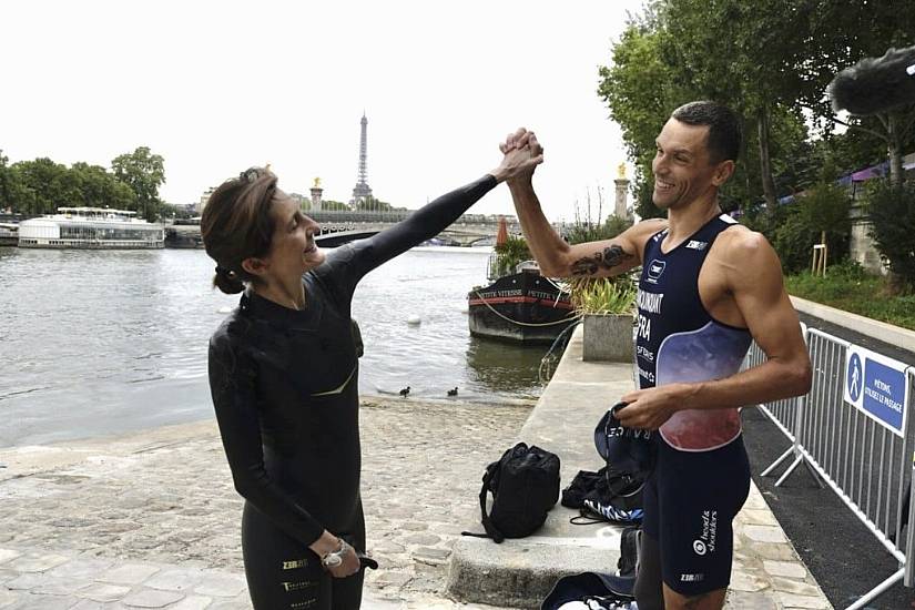 French Sports Minister Takes Dip In The Seine Ahead Of Paris Olympics