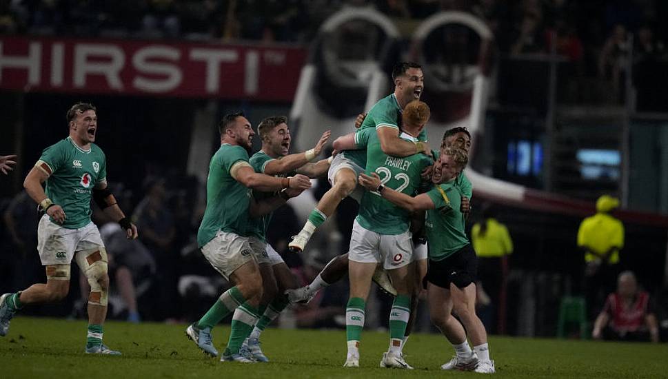 Ciarán Frawley Revels In Match-Winning Contribution As Ireland Stun South Africa