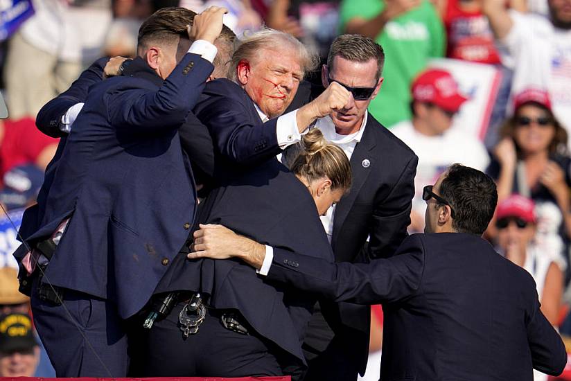 Donald Trump Rushed Off Stage After Gunshots At Pennsylvania Rally