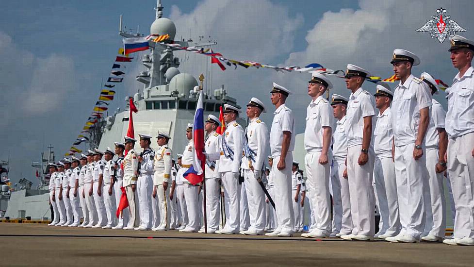 China And Russia Start Joint Naval Drills