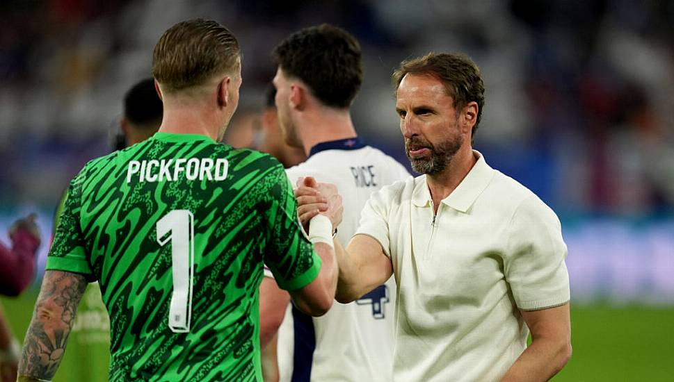 Jordan Pickford And Declan Rice Thank Departing England Boss Gareth Southgate