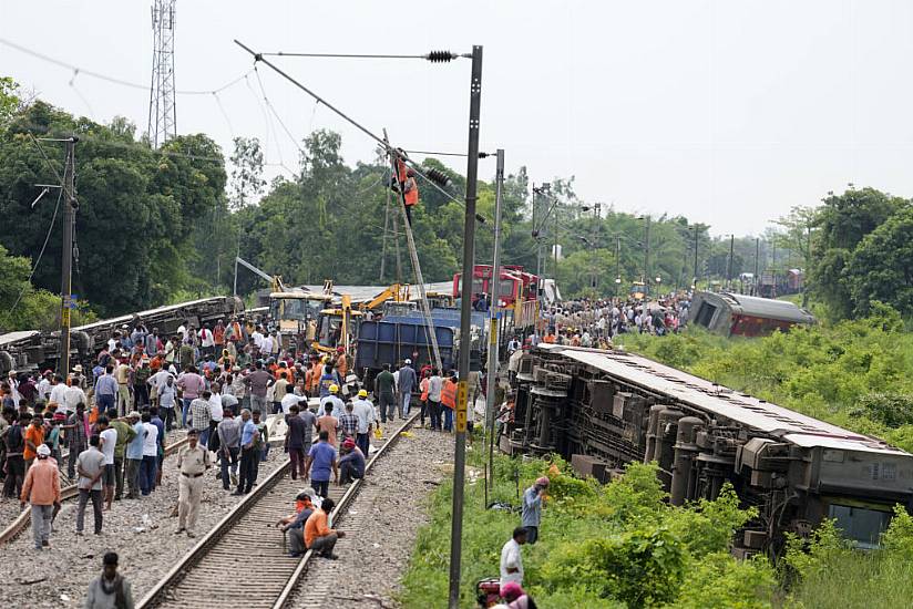 Two Dead And 20 Injured As Passenger Train Derails In India