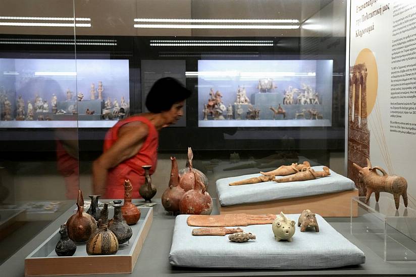 Cyprus Displays Antiquities Returned After Being Looted By Art Dealer