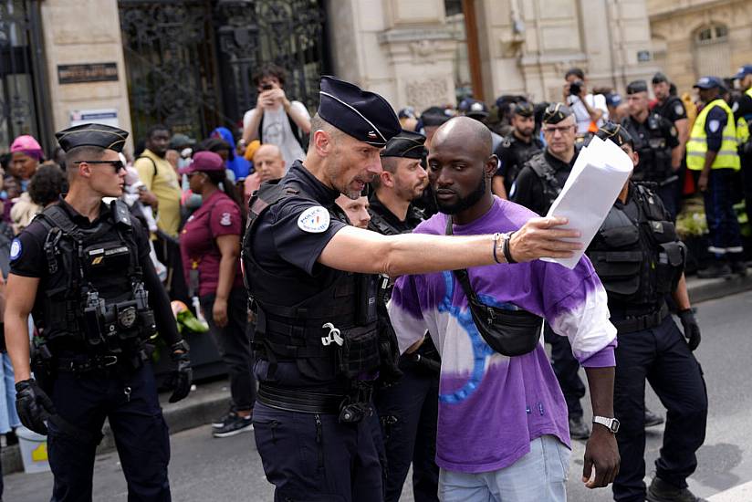 Migrants And Homeless People Cleared Out Of Paris During Olympics