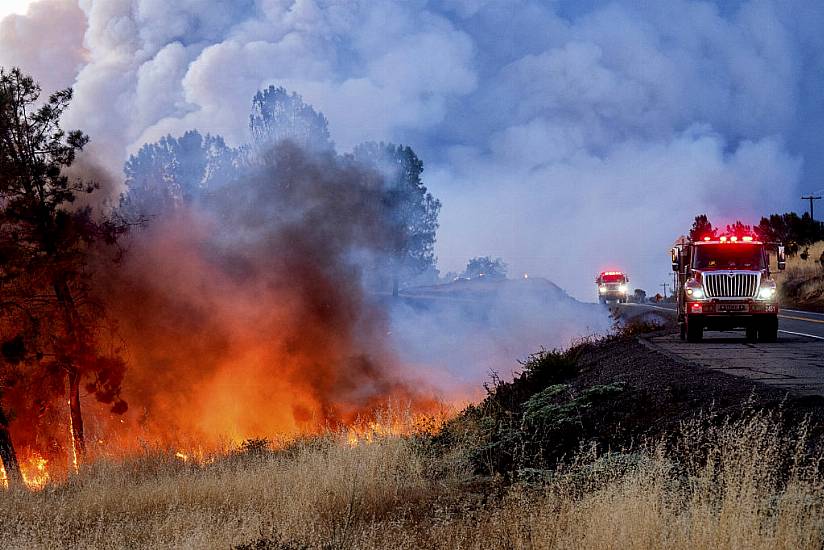 Man Arrested Over California Fire Sparked By Burning Car Pushed Into Gully