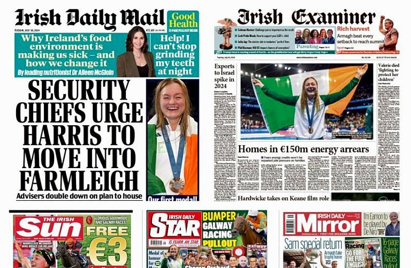 What The Papers Say: Tuesday's Front Pages