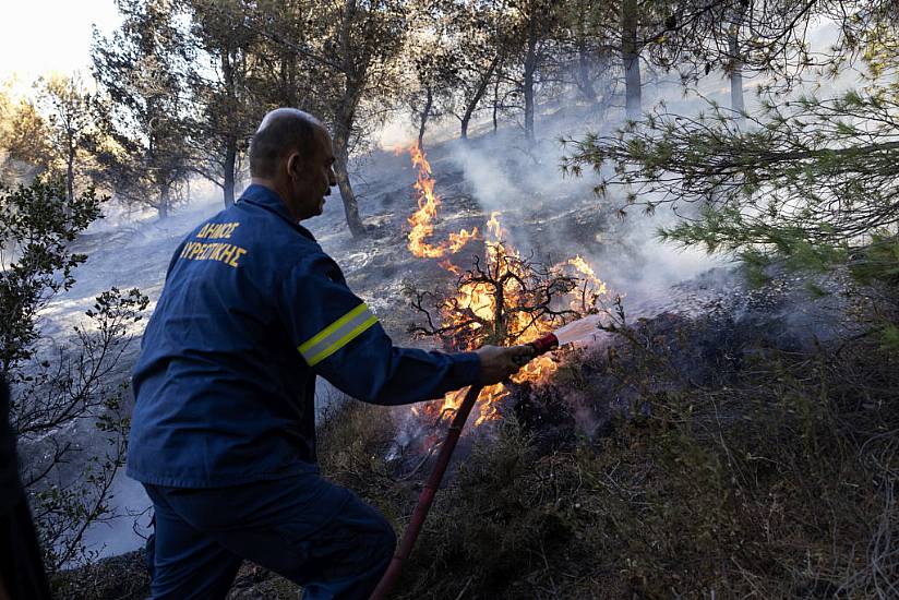 North Macedonia Seeks Eu Help As Wildfires Spread Across Balkans Into Greece