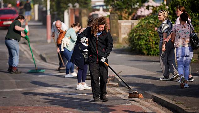 Locals Clean Up After ‘People From Out Of Town Cause Mayhem’ In Southport