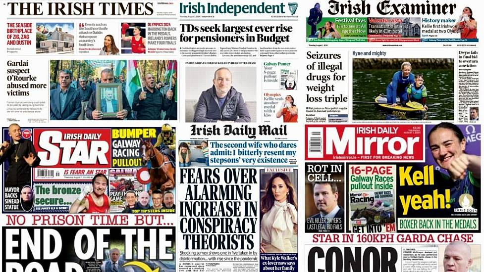 What The Papers Say: Thursday's Front Pages