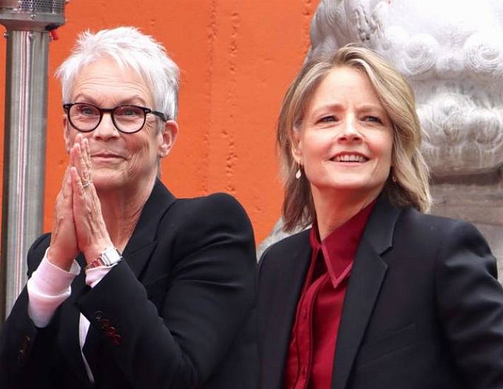 Jodie Foster And Lindsay Lohan Honour Jamie Lee Curtis At Disney Awards