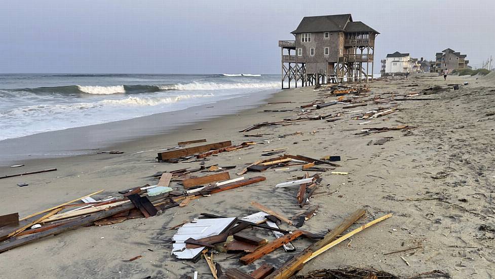 Storm Ernesto Gains Strength As A Hurricane Over Open Atlantic