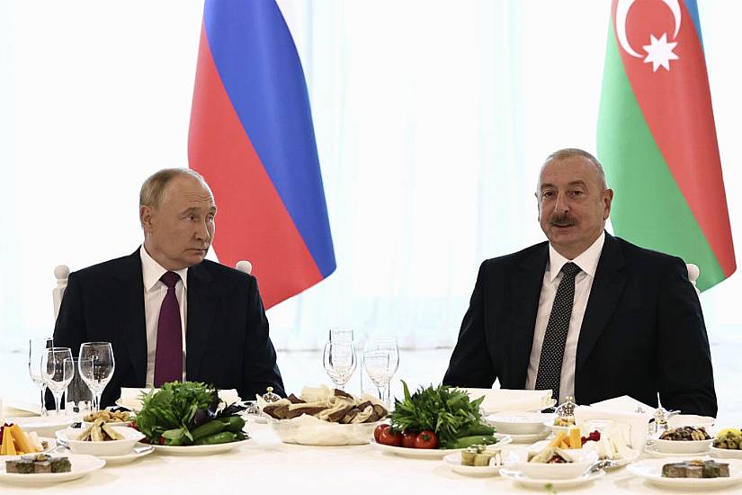 Putin Meets Azerbaijani President To Strengthen Ties As Tensions Persist