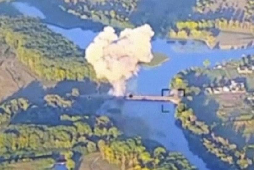 Russia Says Ukraine Has Destroyed Or Damaged All Three Bridges Over Seim River