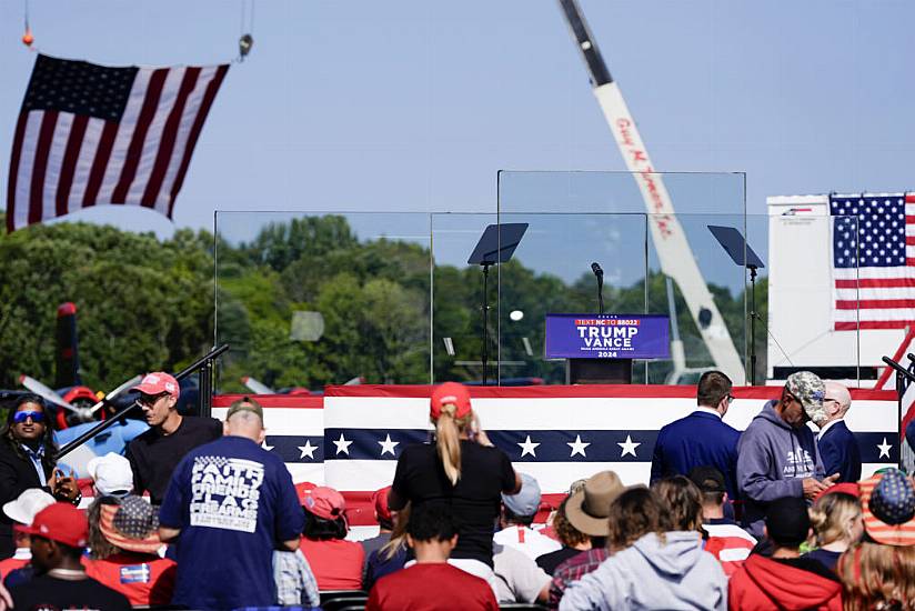 Trump Holds First Outdoor Rally Since Assassination Attempt