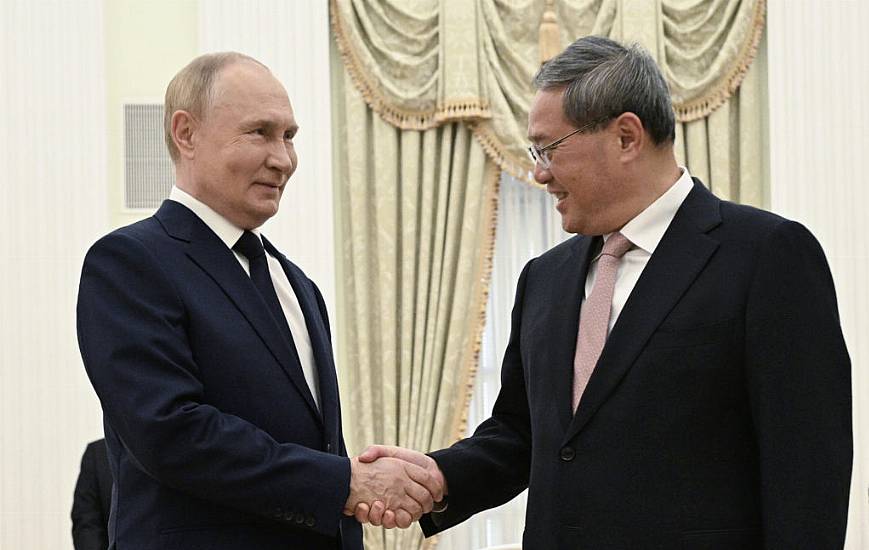 Putin Meets Chinese Premier As Relations Deepen