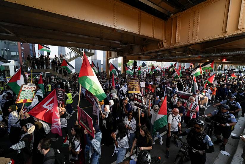 Police Ready For Final Day Of Protests At Dnc After Night Of No Arrests