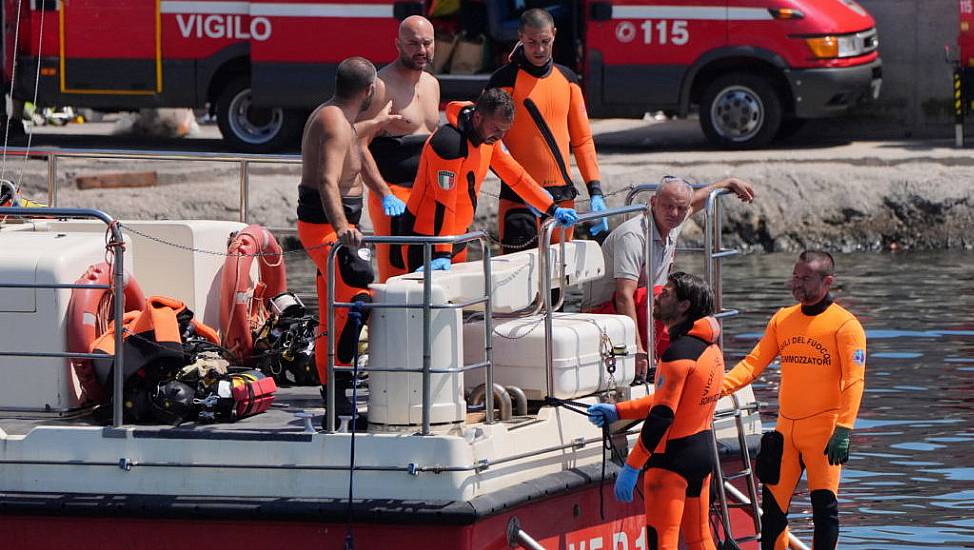 Italian Prosecutors Widen Probe Into Sinking Of Superyacht