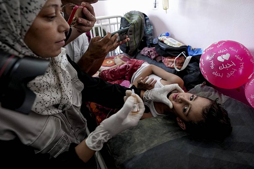 Massive Polio Vaccination Campaign Begins In Gaza