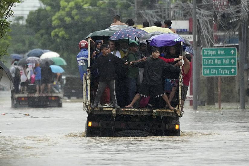 Tropical Storm Leaves At Least 14 Dead In The Philippines