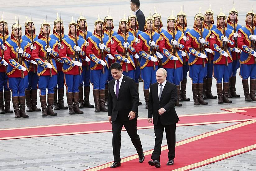 Vladimir Putin Visits Mongolia In Defiance Of International Arrest Warrant