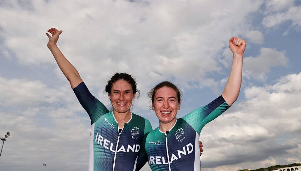 Katie George Dunleavy And Linda Kelly Win Gold Medal In Individual Time Trial