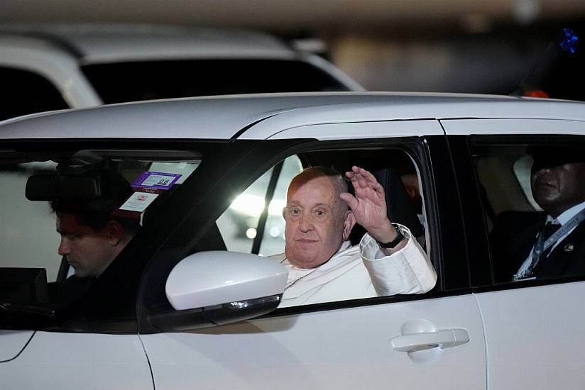 Pope Arrives In Papua New Guinea For Second Leg Of His Southeast Asia Trip