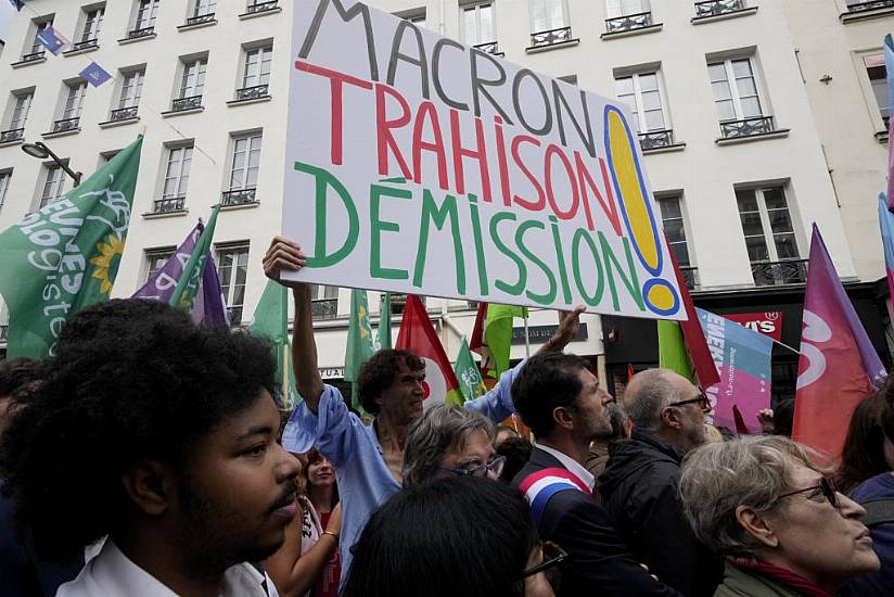 Protesters Rally In France Against Barnier’s Appointment As Prime Minister