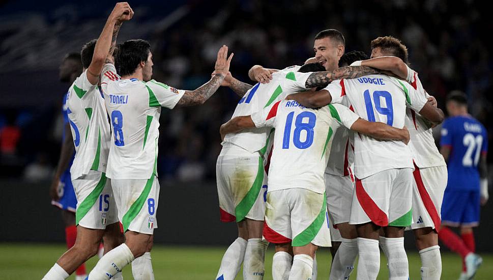 Italy Win Nations League Opener Despite 13-Second Goal For France