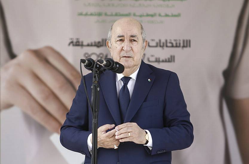 Algerian President Tebboune Re-Elected With Disputed Landslide